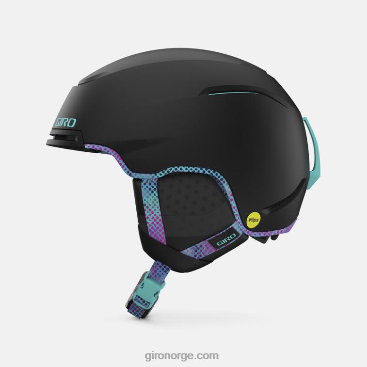 Giro kvinner terra mips hjelm R26ZP1139 matt svart kromatikk