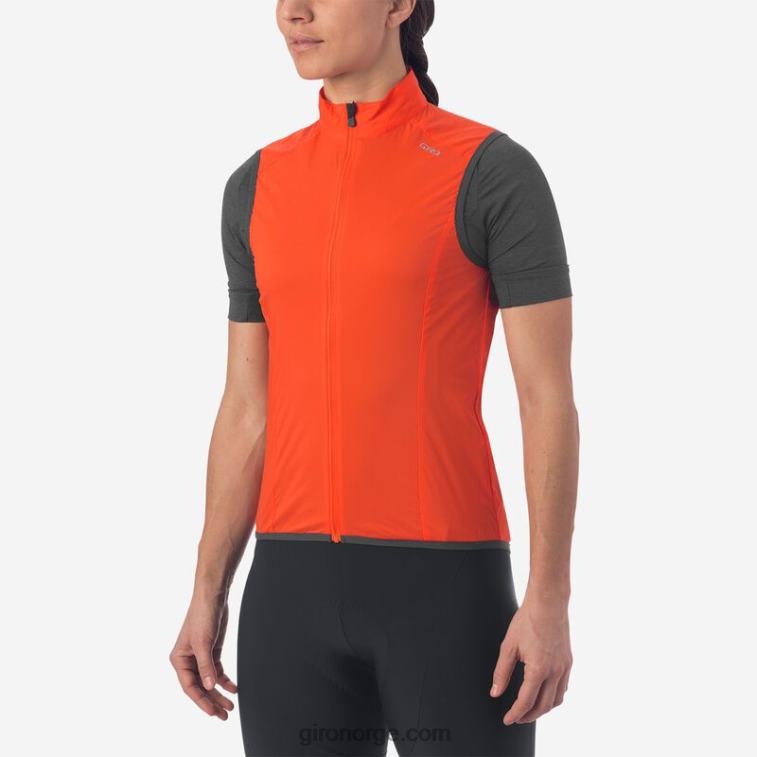 Giro kvinner chrono expert vindvest R26ZP1309 vermillion