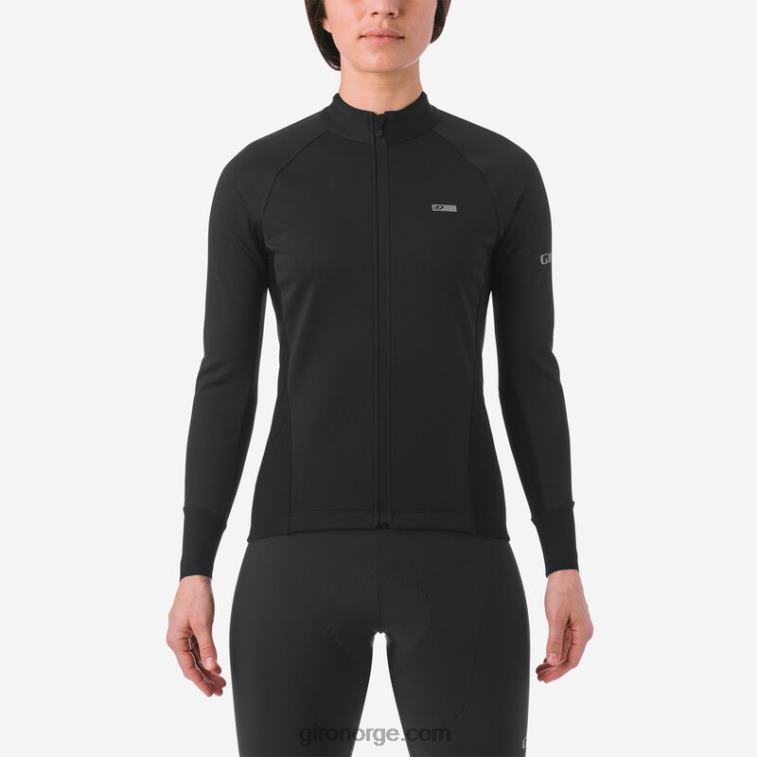 Giro kvinner chrono pro windbloc jersey R26ZP684 svart