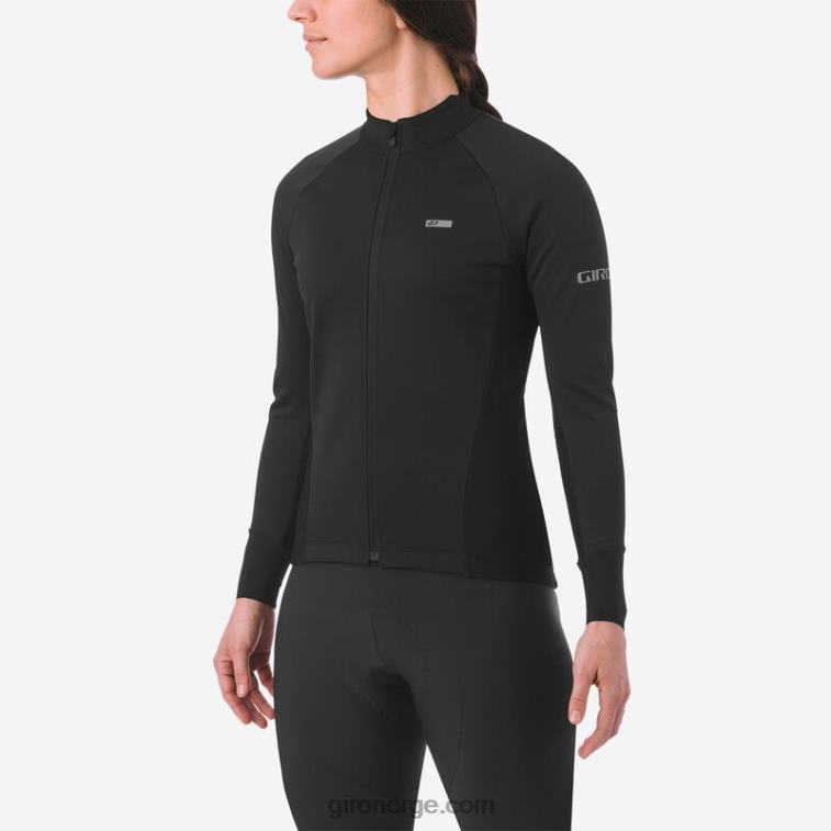 Giro kvinner chrono pro windbloc jersey R26ZP684 svart