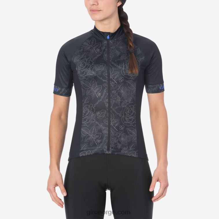 Giro kvinner chrono sportstrøye R26ZP1233 svart floral