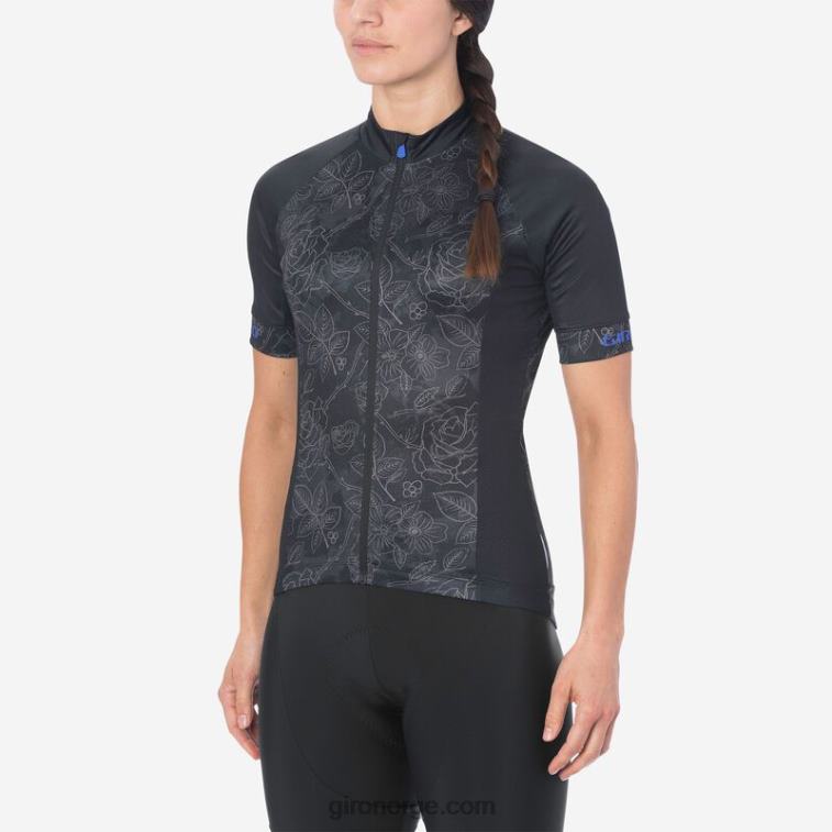 Giro kvinner chrono sportstrøye R26ZP1233 svart floral