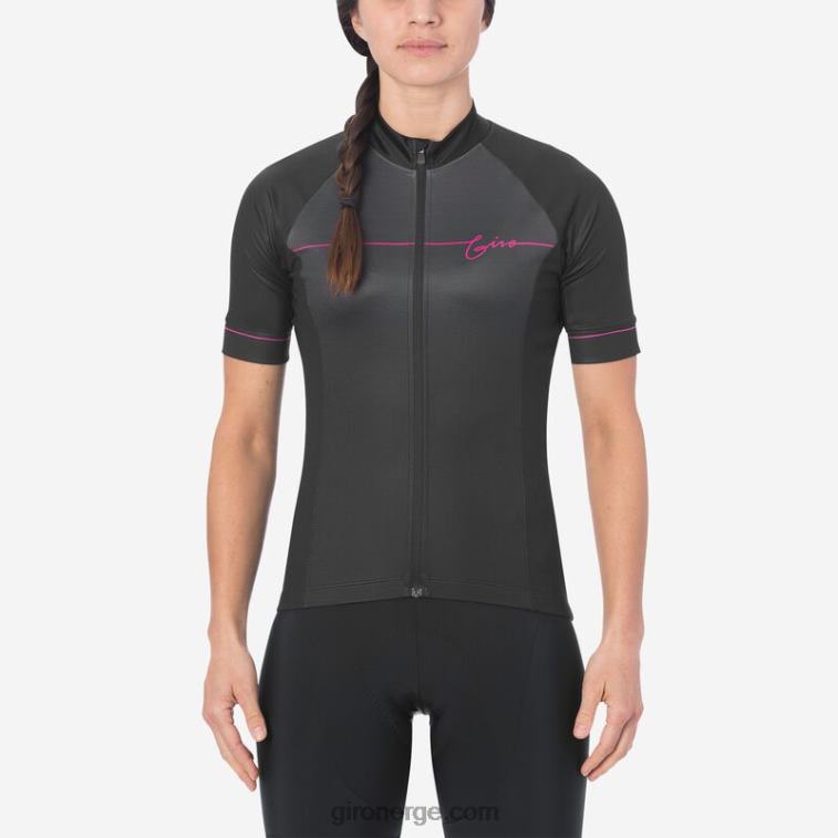 Giro kvinner chrono sportstrøye R26ZP1234 svart flyt
