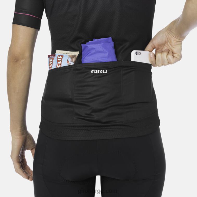 Giro kvinner chrono sportstrøye R26ZP1234 svart flyt