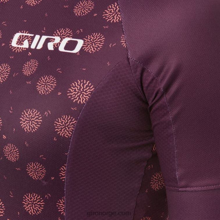 Giro kvinner chrono sportstrøye R26ZP1235 støvete lilla håndflaten sprakk