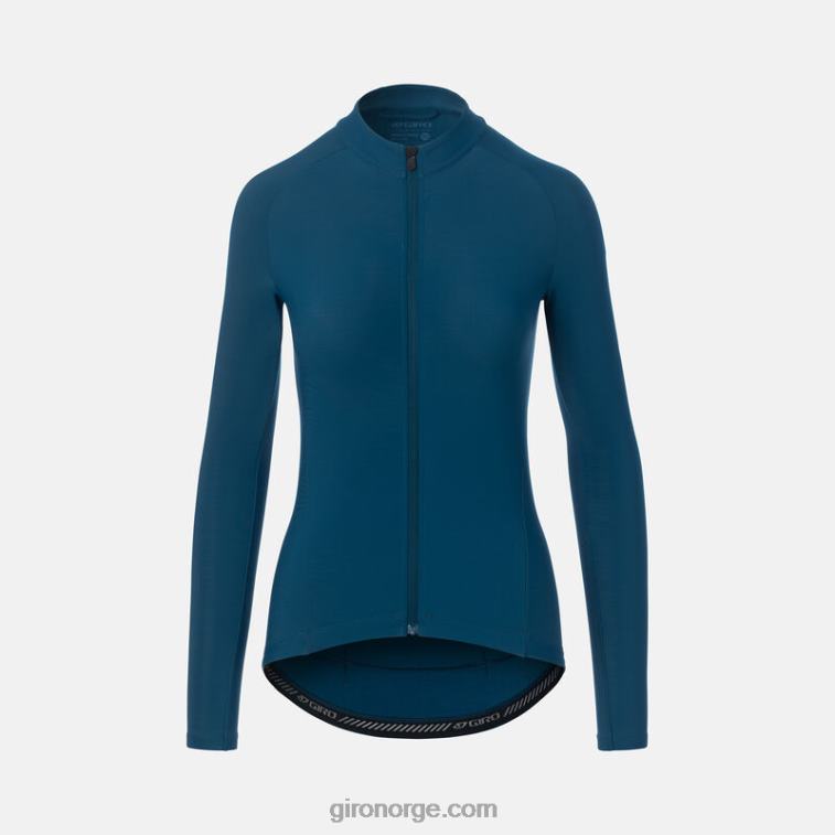 Giro kvinner chrono termisk ls jersey R26ZP1247 havneblått