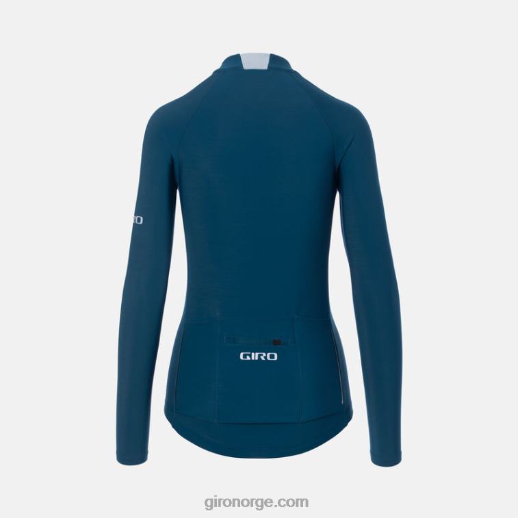 Giro kvinner chrono termisk ls jersey R26ZP1247 havneblått