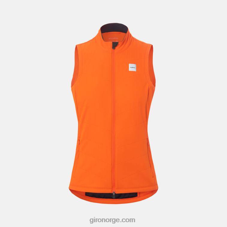 Giro kvinner kaskade isolert vest R26ZP1117 vermillion