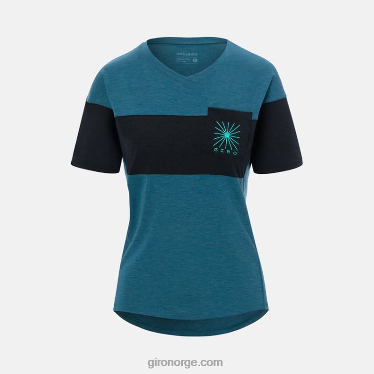 Giro kvinner kjøre jersey R26ZP1121 havn blå/svart