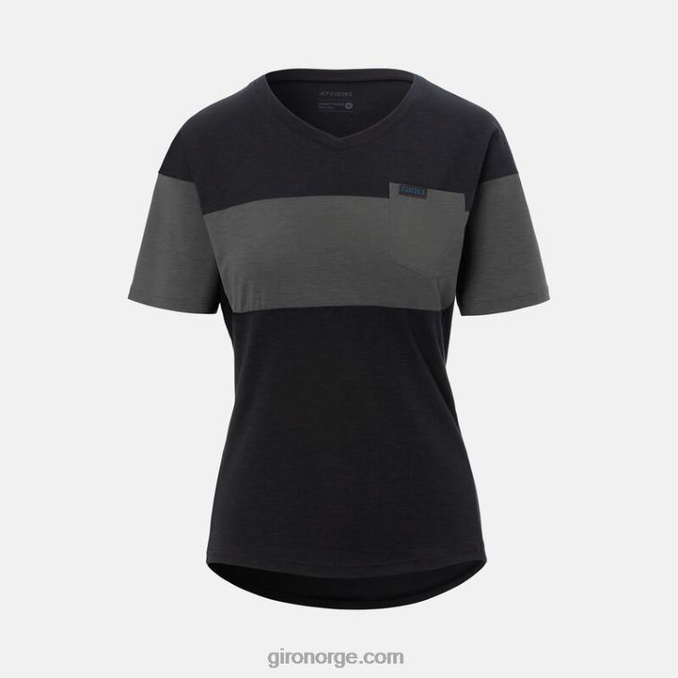 Giro kvinner kjøre jersey R26ZP503 svart/kull