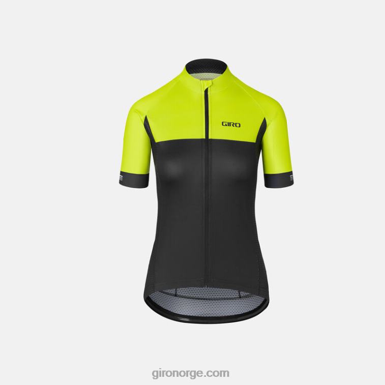 Giro kvinner krono jersey R26ZP1101 sitron/svart