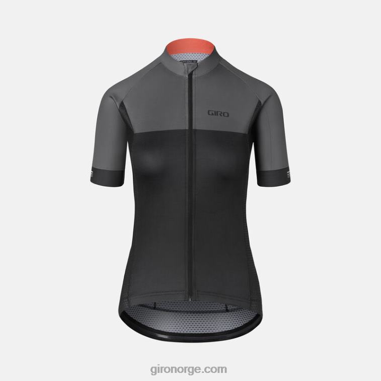Giro kvinner krono jersey R26ZP451 svart/grå