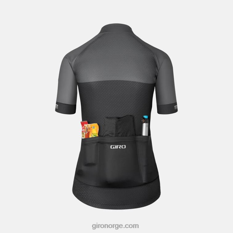 Giro kvinner krono jersey R26ZP451 svart/grå