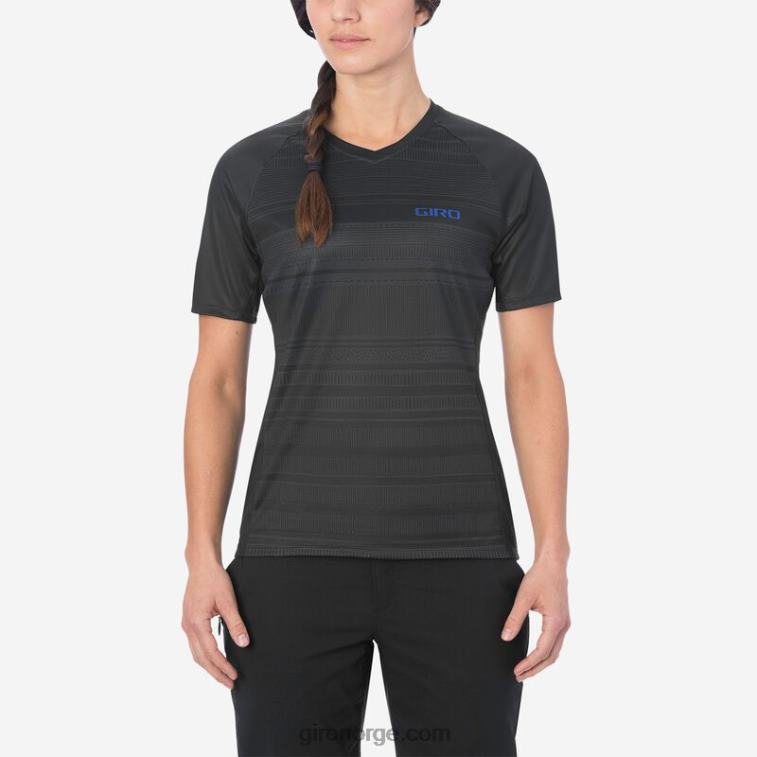 Giro kvinner roust jersey R26ZP1296 svarte linjer