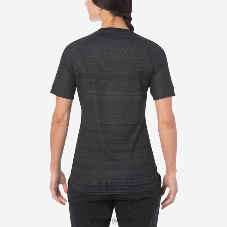 Giro kvinner roust jersey R26ZP1296 svarte linjer