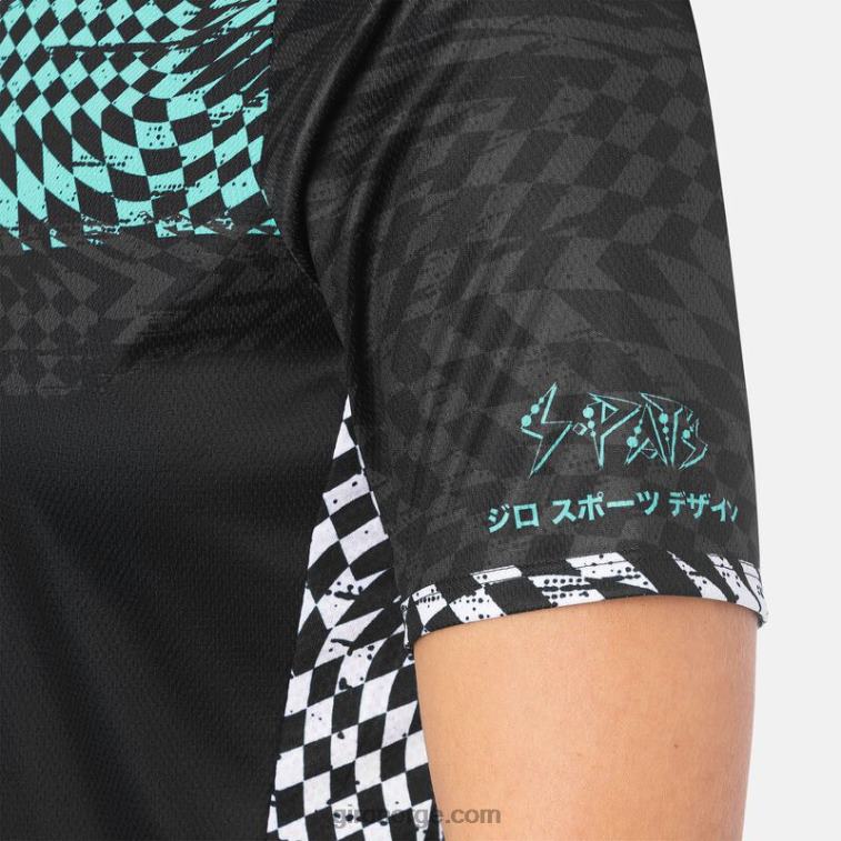 Giro kvinner roust jersey R26ZP1298 svart yasuda