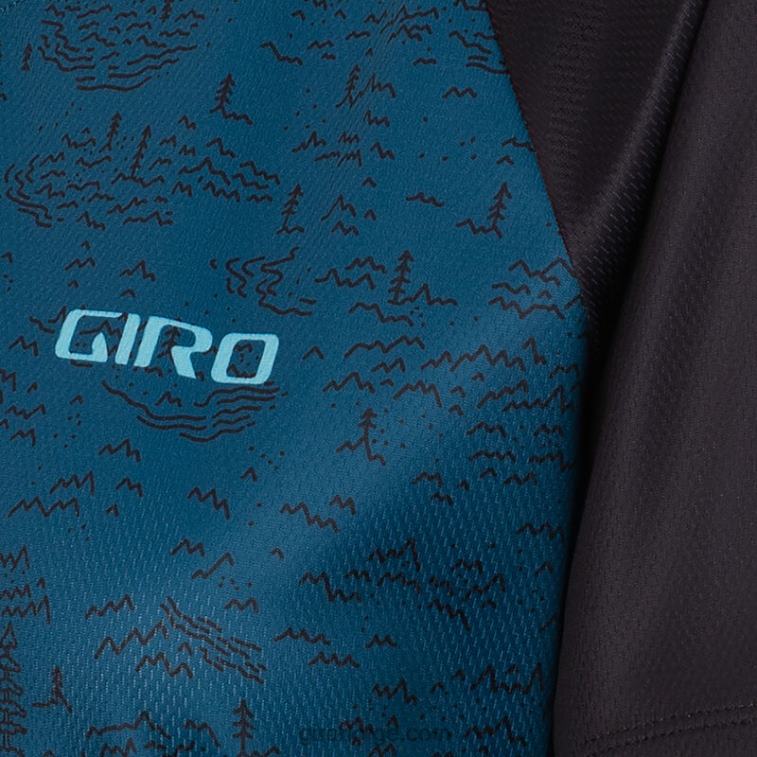 Giro kvinner roust jersey R26ZP1302 havna blåfjell