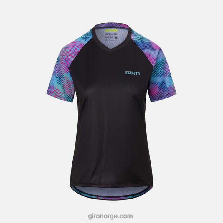 Giro kvinner roust jersey R26ZP766 svart kromatikk