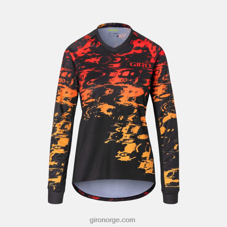 Giro kvinner roust ls jersey R26ZP730 svart hyperglitsj