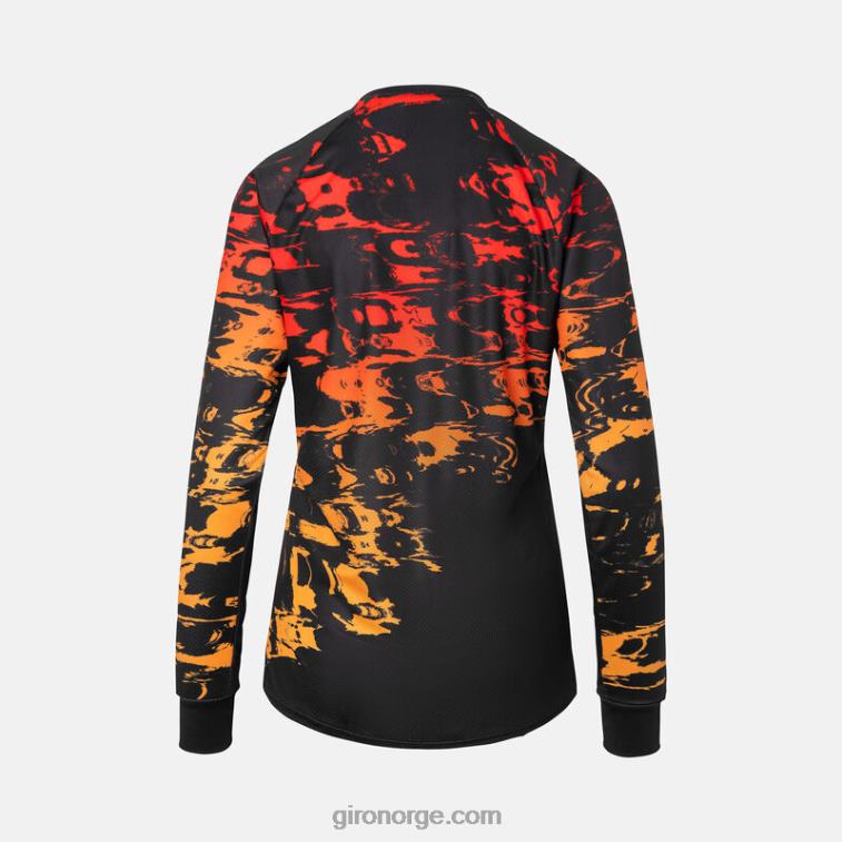 Giro kvinner roust ls jersey R26ZP730 svart hyperglitsj