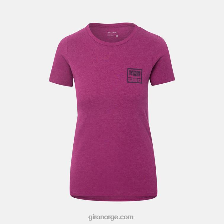 Giro kvinner tech tee - kortermet R26ZP1358 urchin eventyrnett