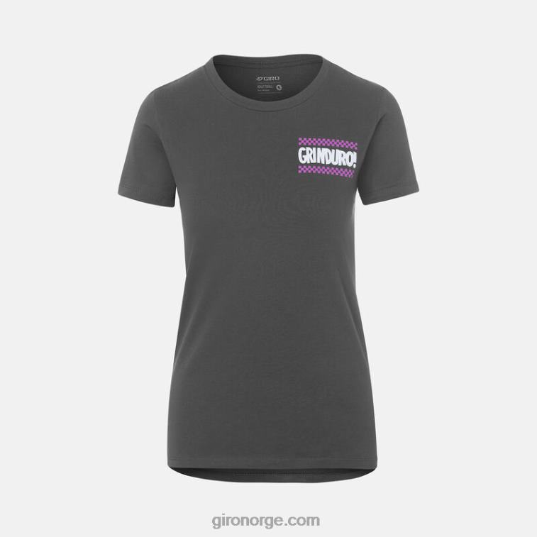 Giro kvinner tech tee - kortermet R26ZP915 grinduro grå