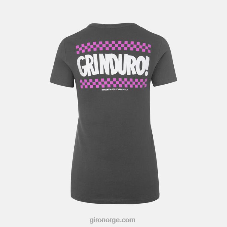 Giro kvinner tech tee - kortermet R26ZP915 grinduro grå