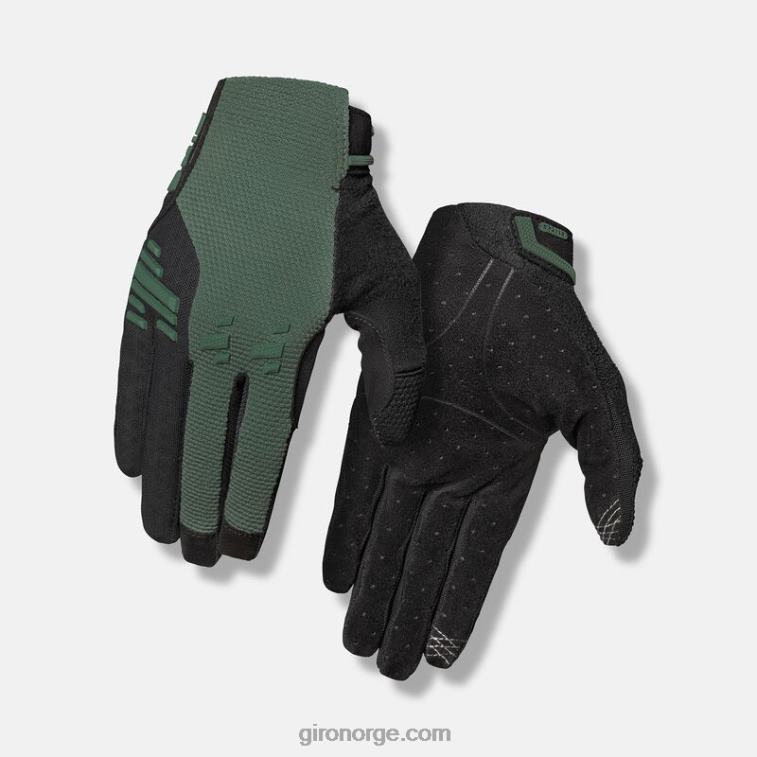 Giro kvinner kaos hanske R26ZP1311 grå grønn
