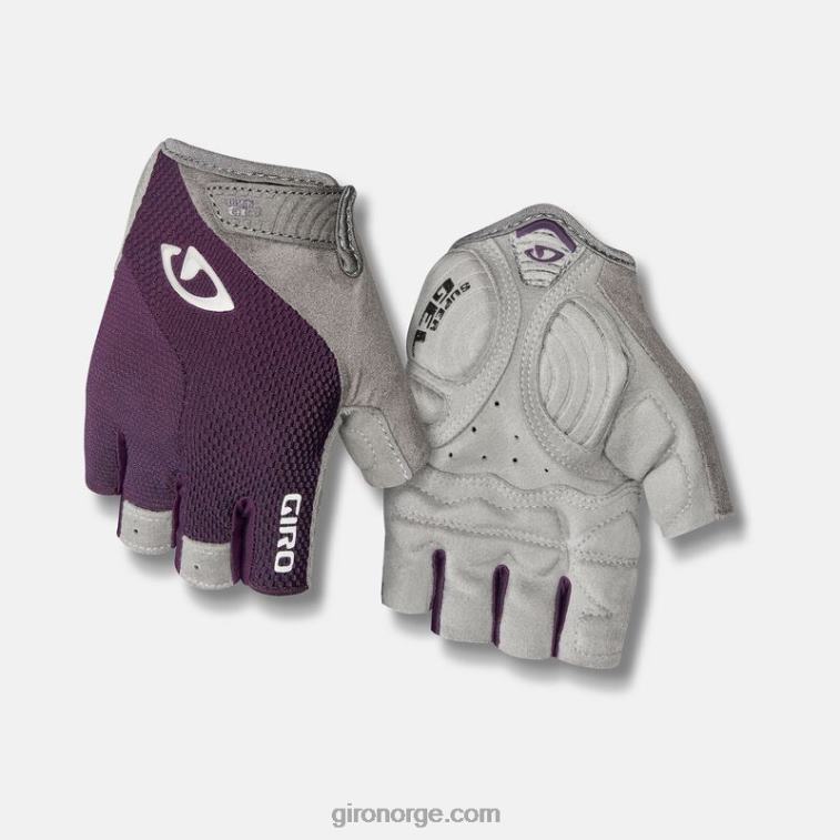 Giro kvinner strada massa supergel hanske R26ZP1366 støvete lilla/hvite