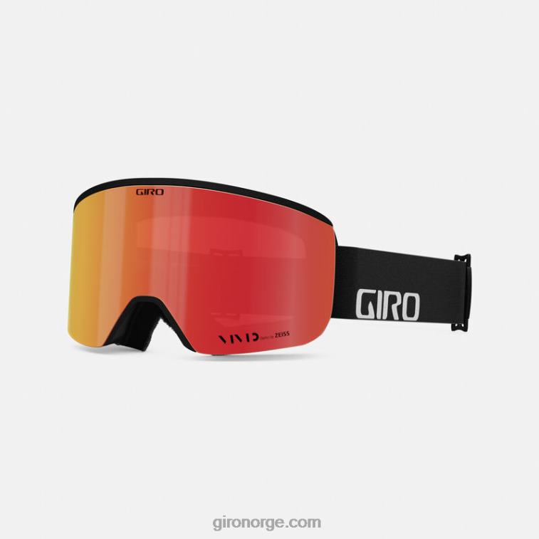 Giro menn akse briller R26ZP381 svart ordmerke