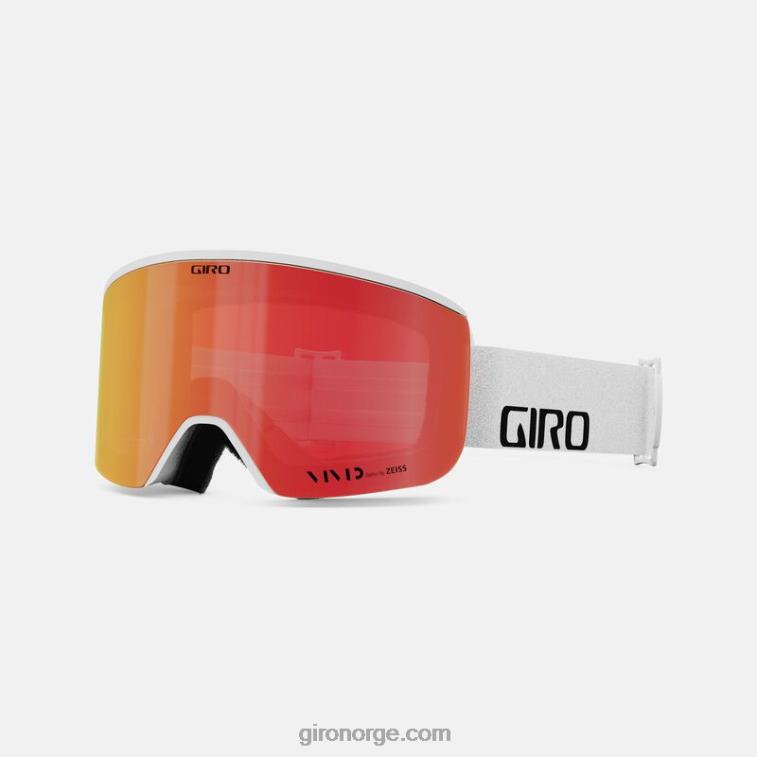 Giro menn akse briller R26ZP390 hvitt ordmerke