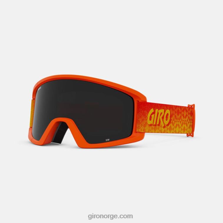 Giro menn semi briller R26ZP457 oransje dekke opp