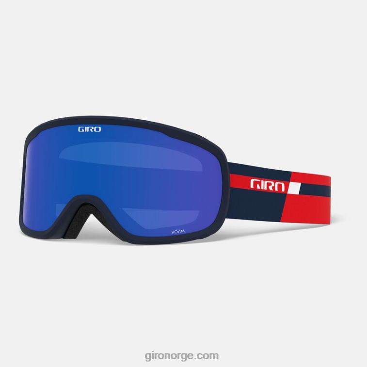 Giro menn streifebrille R26ZP415 rød midnattspall