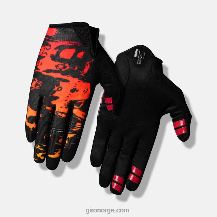 Giro menn dnd hanske R26ZP811 oransje hyperglitsj