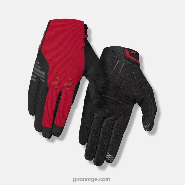 Giro menn kaos hanske R26ZP833 ginja rød