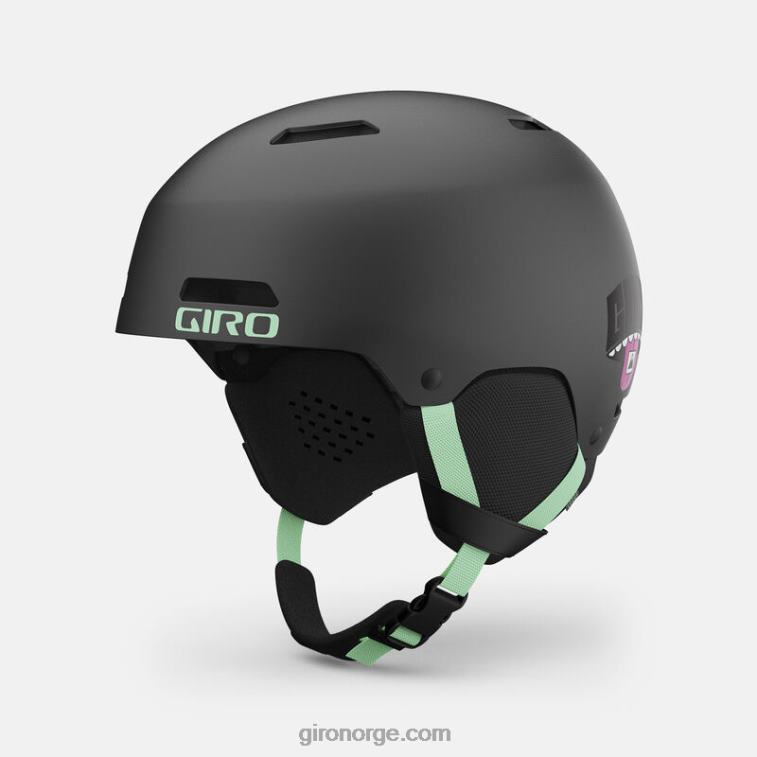 Giro menn avsats hjelm R26ZP374 matt svart delt fontenefjell