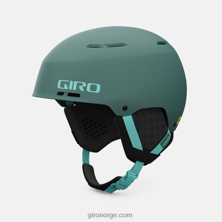 Giro menn emerge sfærisk hjelm R26ZP430 matt grågrønn/glasurblå