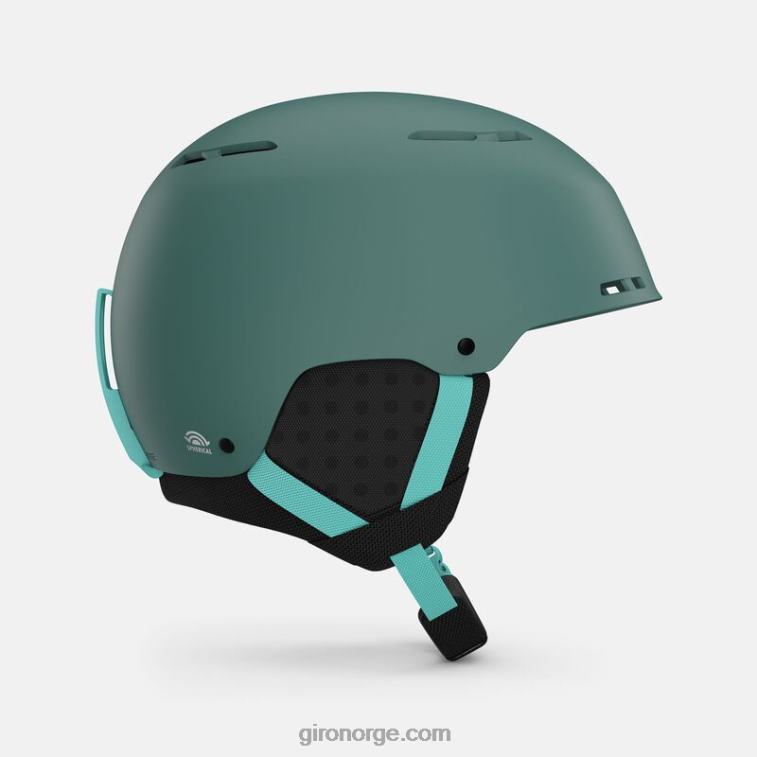Giro menn emerge sfærisk hjelm R26ZP430 matt grågrønn/glasurblå