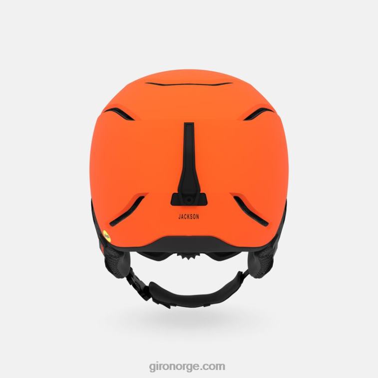 Giro menn jackson mips hjelm R26ZP395 matt lys oransje