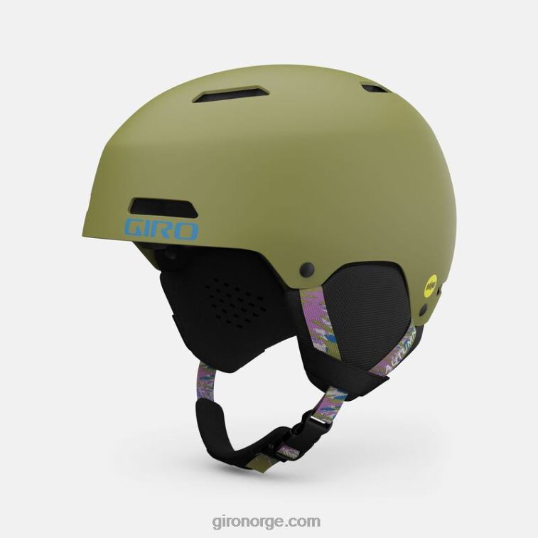 Giro menn ledge mips hjelm R26ZP45 matt høstgrønn