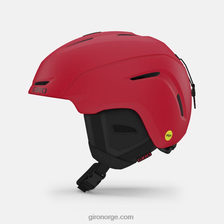Giro menn neo mips hjelm R26ZP401 matt knallrød