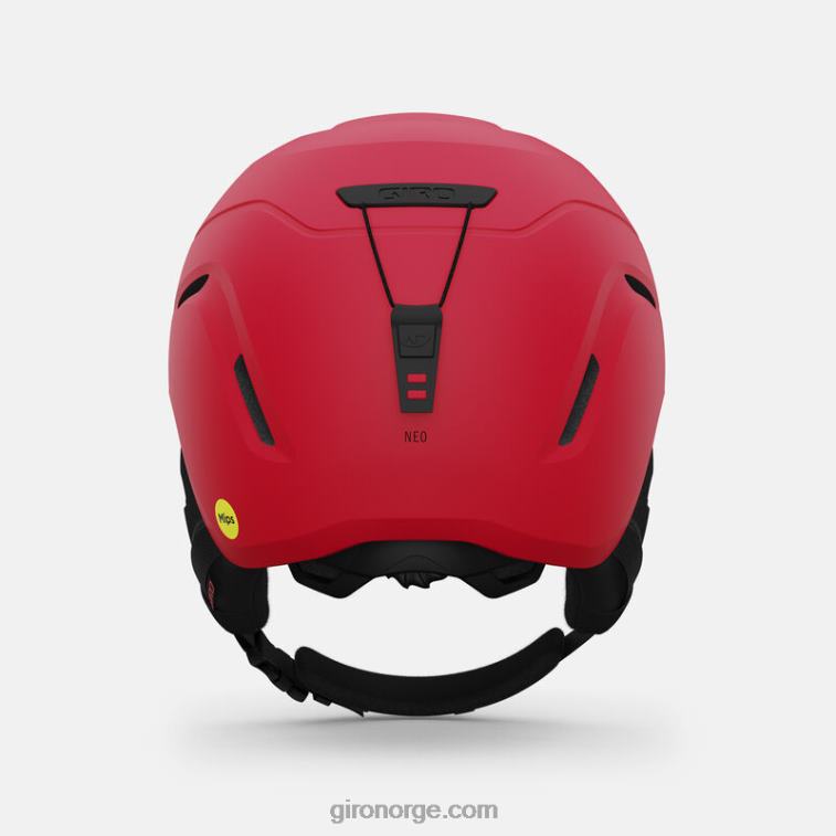 Giro menn neo mips hjelm R26ZP401 matt knallrød