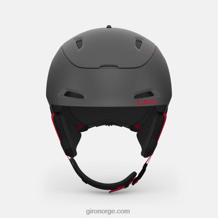 Giro menn range mips hjelm R26ZP419 matt grafitt/rød