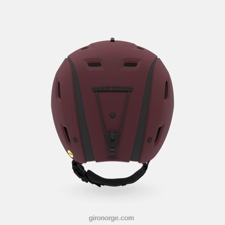 Giro menn range mips hjelm R26ZP422 matt okserød