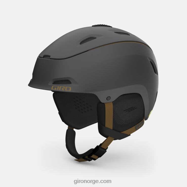 Giro menn range mips hjelm R26ZP424 metallisk kull/brunfarge