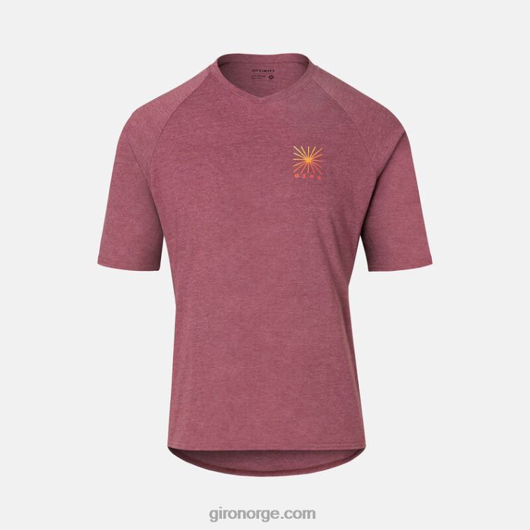 Giro menn bue jersey R26ZP122 rødbrun sprengning