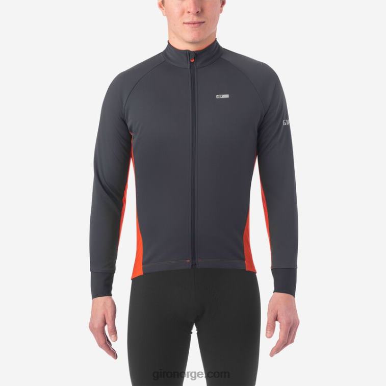 Giro menn chrono pro windbloc jersey R26ZP715 vermillion