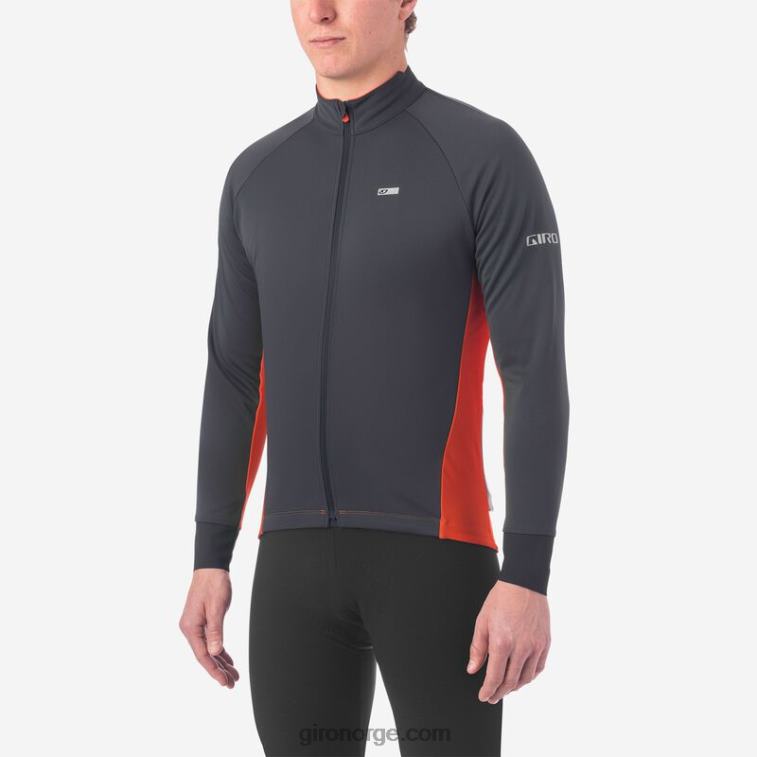 Giro menn chrono pro windbloc jersey R26ZP715 vermillion