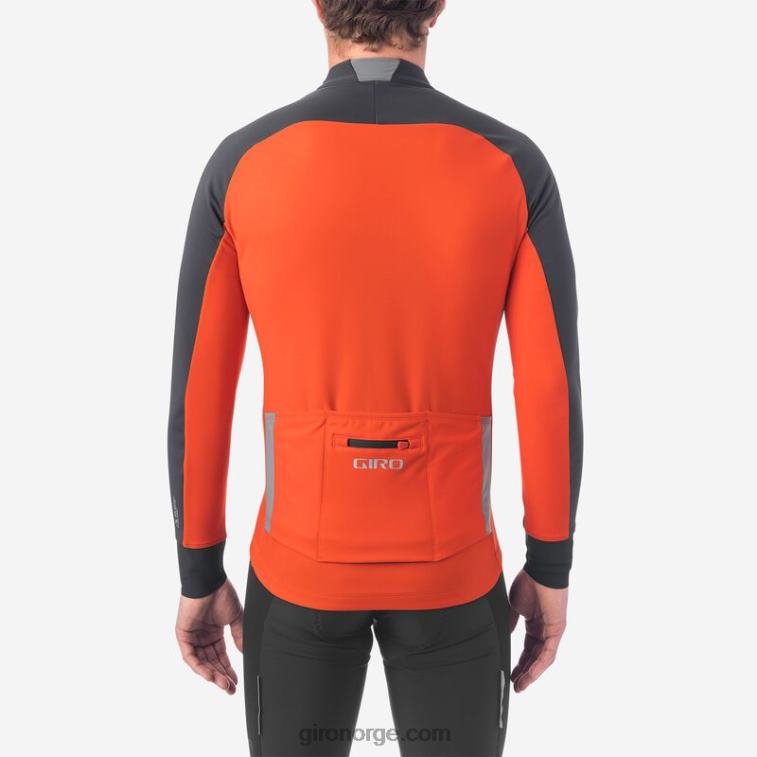 Giro menn chrono pro windbloc jersey R26ZP715 vermillion