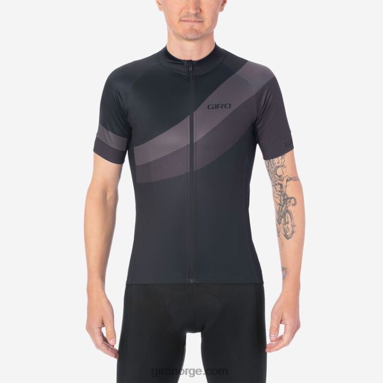Giro menn chrono sportstrøye R26ZP151 svart gjengi